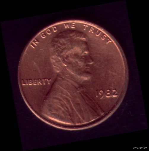 1 цент 1982 год США
