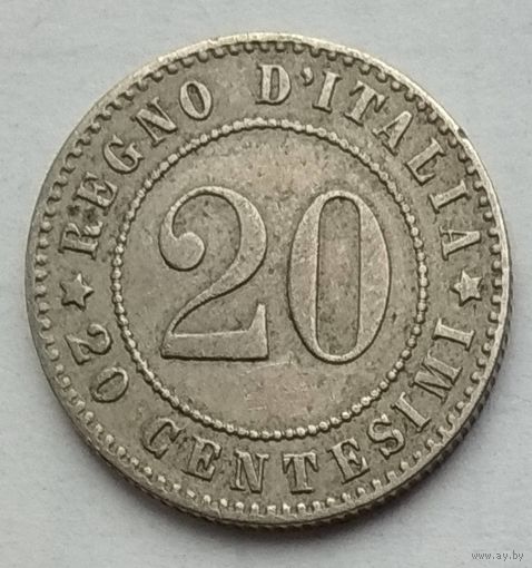 Италия 20 чентезимо 1894 г.