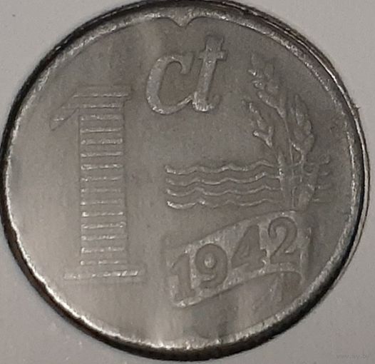 Нидерланды 1 цент, 1942