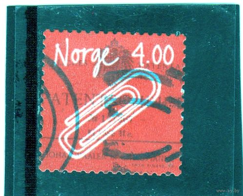 Норвегия.Ми-1300.Скрепка. Серия: Норвежские изобретения. 1999.