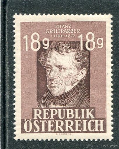 Австрия. Франц Грильпарцер, поэт и драматург