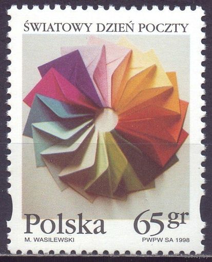 Польша 1998 3731 0,5e День почты MNH
