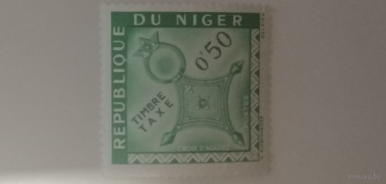 Нигер 1962. Крест Агадеса