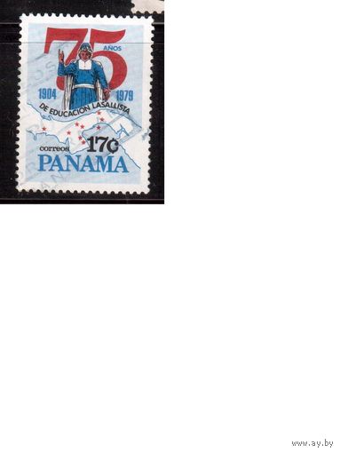 Панама-1981(Мих.1521) ,  гаш. , Религия, Карта