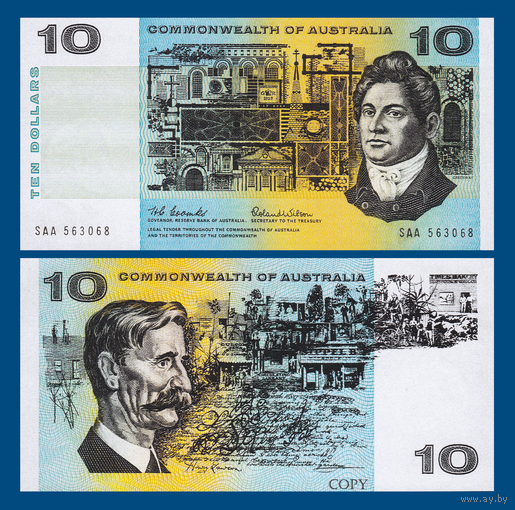[КОПИЯ] Австралия 10 долларов 1966г.