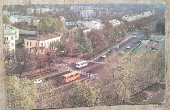 Брест. Вид на улицу Московскую. 1970-е г. Чистая.