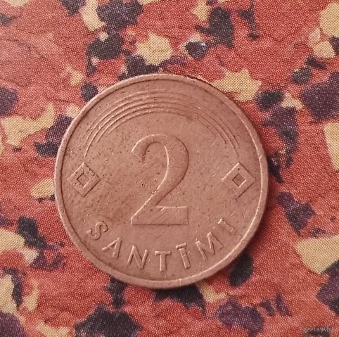 2 сантима 1992 года Латвия. 2 Республика(Latvija)(1992-2013).