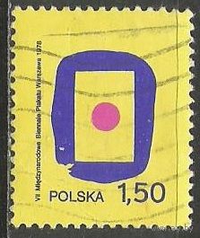 Польша. Международная выставка плакатов. Варшава. 1978г. Mi#2559.
