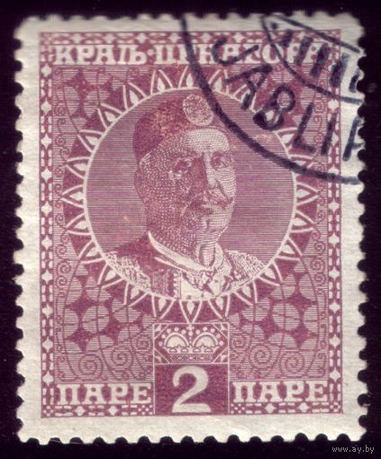 1 марка 1913 год Черногория 87