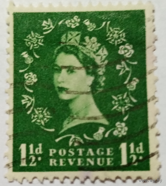 Англия 1960г. Елизавета2, 1,5d