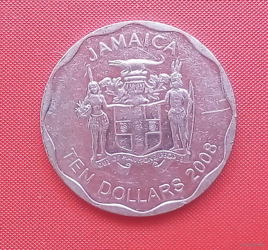 62-16 Ямайка, 10 долларов 2008 г.