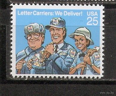 КГ США 1989 Почта