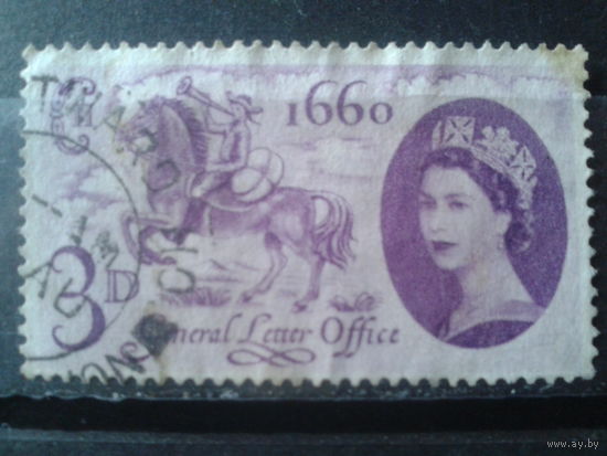 Англия 1960 300 лет почтовой службе