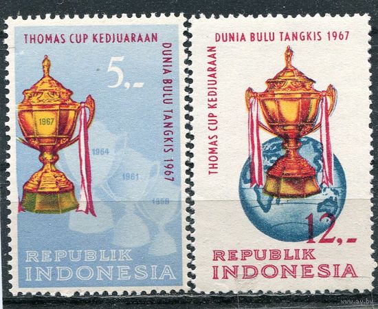 Индонезия. Чемпионат мира по бадминтону. Джакарта 1967