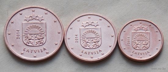 Латвия лот евроцентов