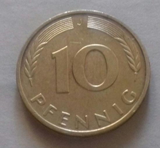 10 пфеннигов, Германия 1996 J