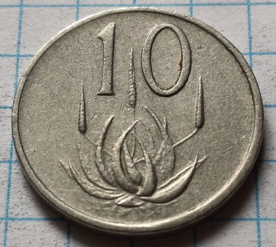 ЮАР 10 центов, 1984     ( 3-1-5 )
