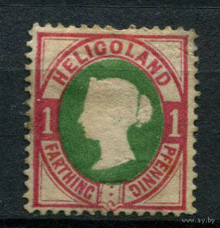Остров Гельголанд - 1875 - Королева Виктория 1F/1Pf - [Mi.11] - 1 марка. MH.  (Лот 143AK)
