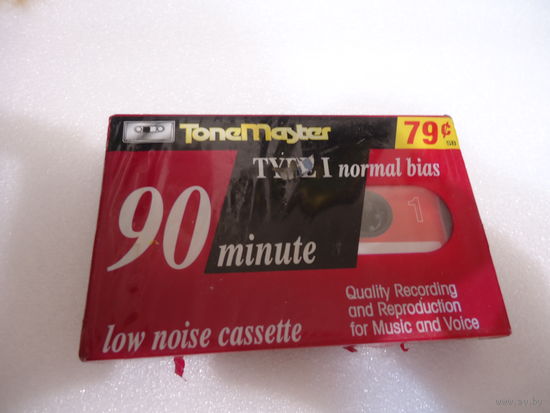Аудиокассета новая ToneMaster 90