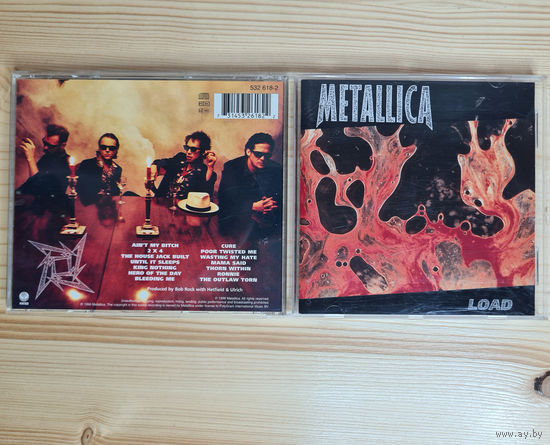 Metallica - Load (CD, Europe, 1996, лицензия) MADE IN FRANCE