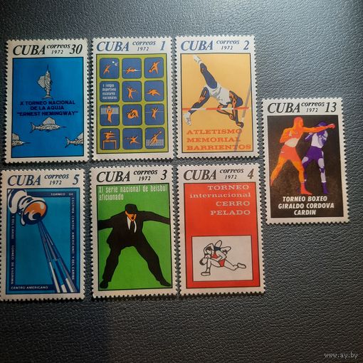 Куба 1972. Спортивные соревнования 1972 года