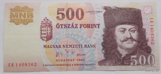 Венгрия 500 форинтов 2005