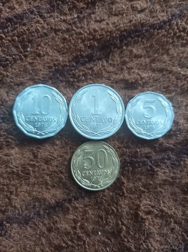 Набор монет Чили