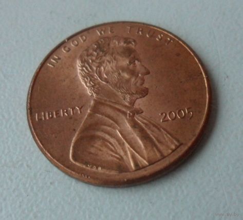 1 цент США 2005 г.в.