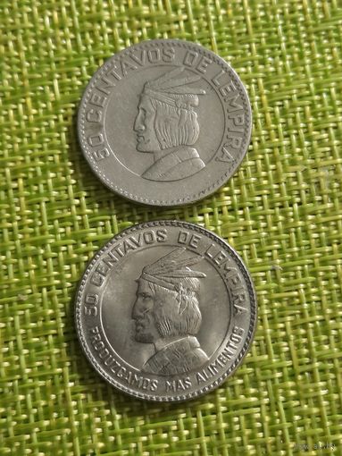 Гондурас 50 сентаво 1967 г