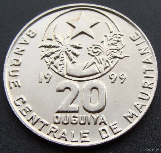 Мавритания. 20 угий 1999 год  KM#5