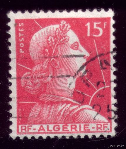 1 марка 1955 год Алжир 344