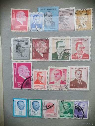 Турция. Ататюрк. 67 марок.