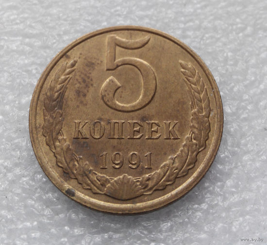 5 копеек 1991 М СССР #03