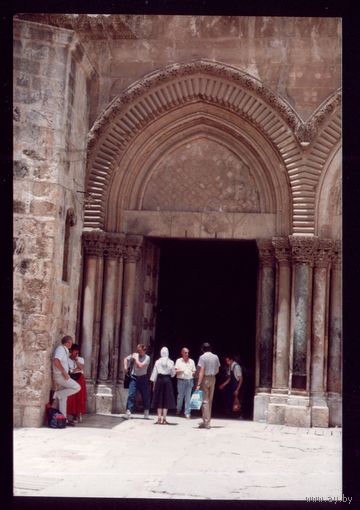 Израиль Храм гроба Господня Ворота Центрального входа