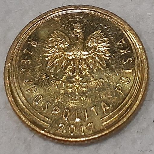 Польша 1 грош, 2017 (7-1-36)