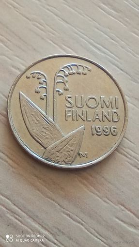 Финляндия 10 пенни 1996г.