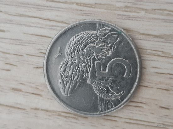 Новая Зеландия 5 центов 1996