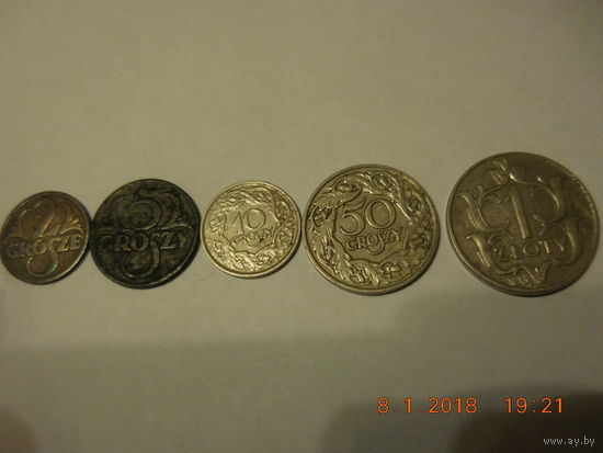 Монеты буржуазной Польши
