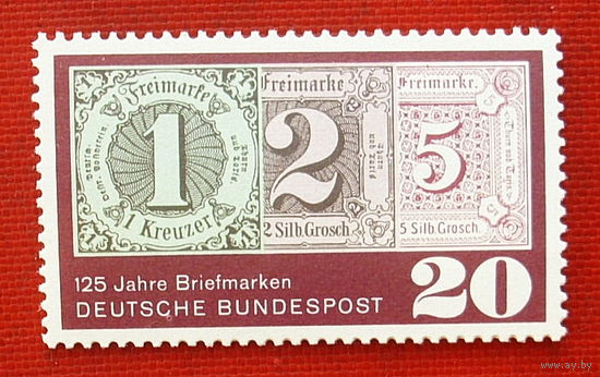 ФРГ. Германия. Стандарт. ( 1 марка ) 1965 года. 2-6.