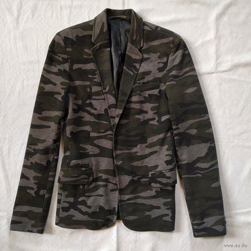 Пиджак-милитари камуфляж Zara Man