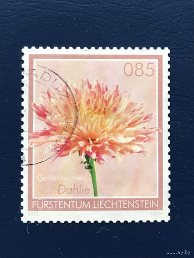 Лихтенштейн 2012 Флора Садовые Цветы Mi:1633 Гашеная