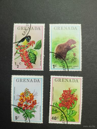 Гренада 1976. Флора и фауна