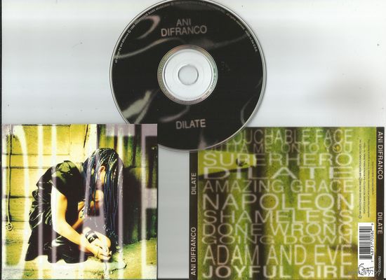 Ani DiFranco - Dilate  (USA аудио CD 1996)