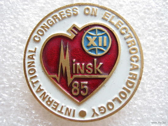 12 международный конгресс по электрокардиологии, Минск - 85