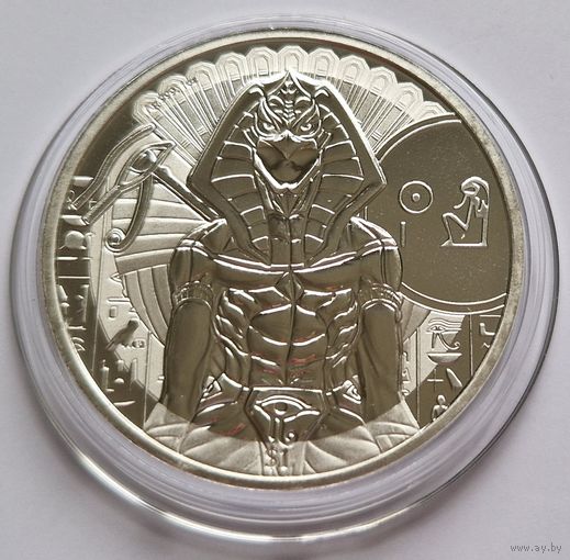 Сьерра-Леоне 2023 серебро (1 oz) "Боги Египта - Ра"