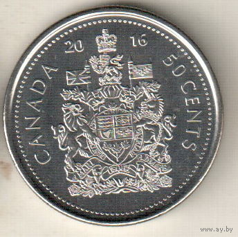 Канада 50 цент 2016