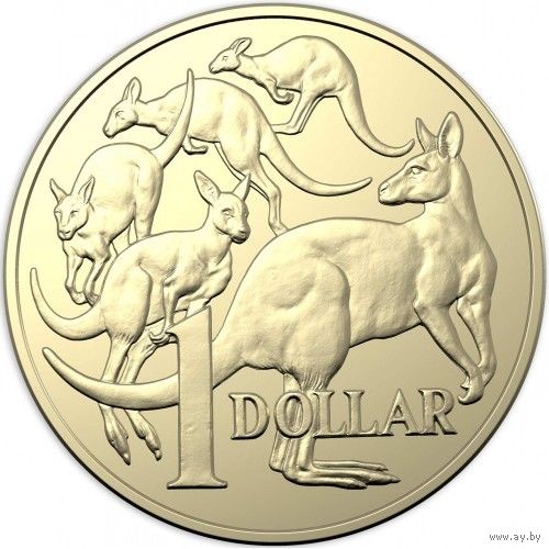 Австралия 1 доллар, 2015 UNC