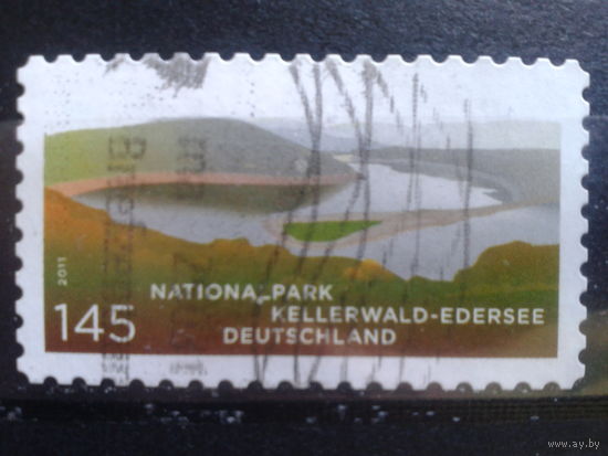 Германия 2011 Национальный парк Михель-2,6 евро гаш