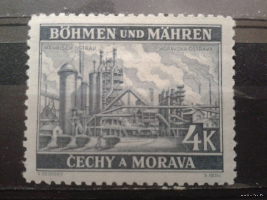 Богемия и Моравия 1939 завод в Остраве