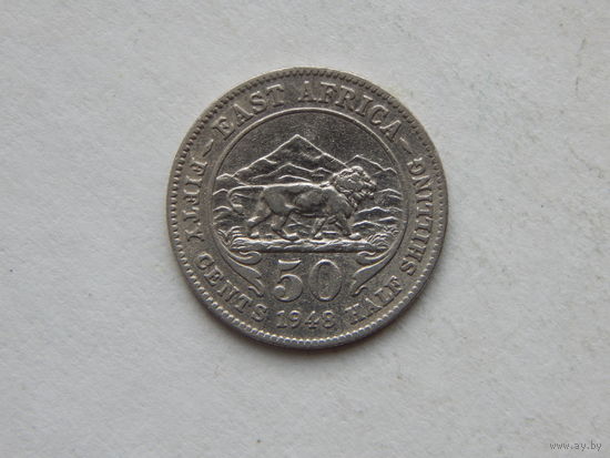 Восточная Африка 50 центов 1948г